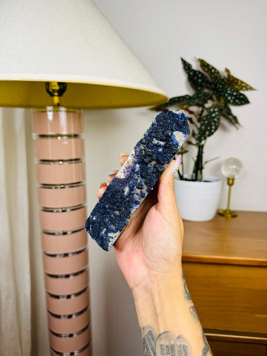 Blueberry Fluorite Tower
