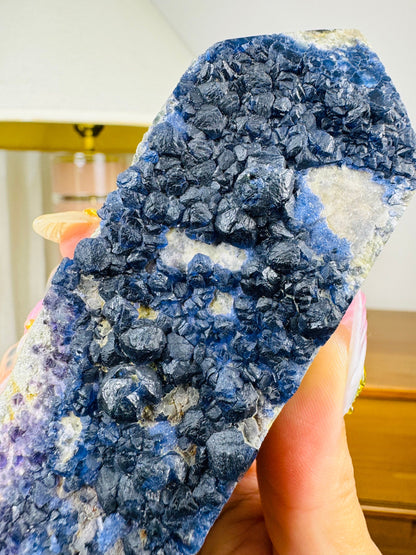 Blueberry Fluorite Tower