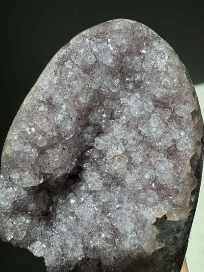 Druzy Lliac/Purple Rainbow Amethyst Cutbase