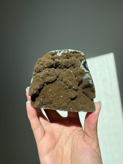 Chocolate Sugar Rainbow Amethyst Cutbase