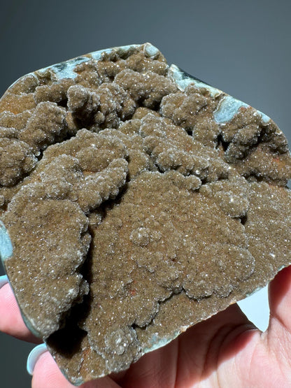 Chocolate Sugar Rainbow Amethyst Cutbase