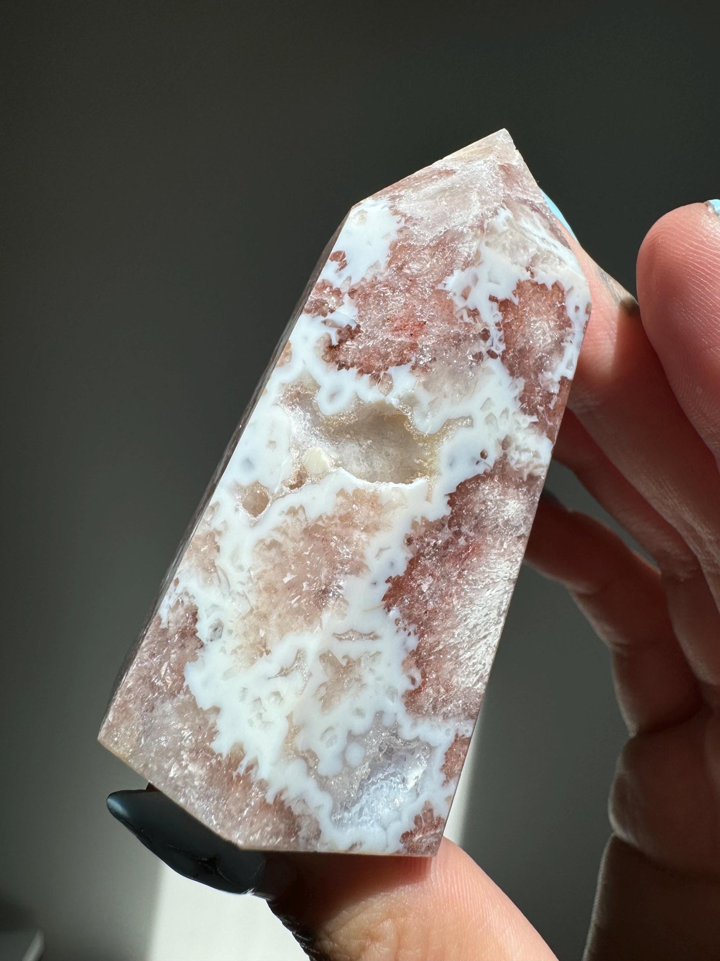 Pink Amethyst Druzy Tower
