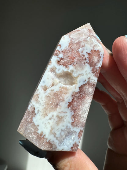 Pink Amethyst Druzy Tower