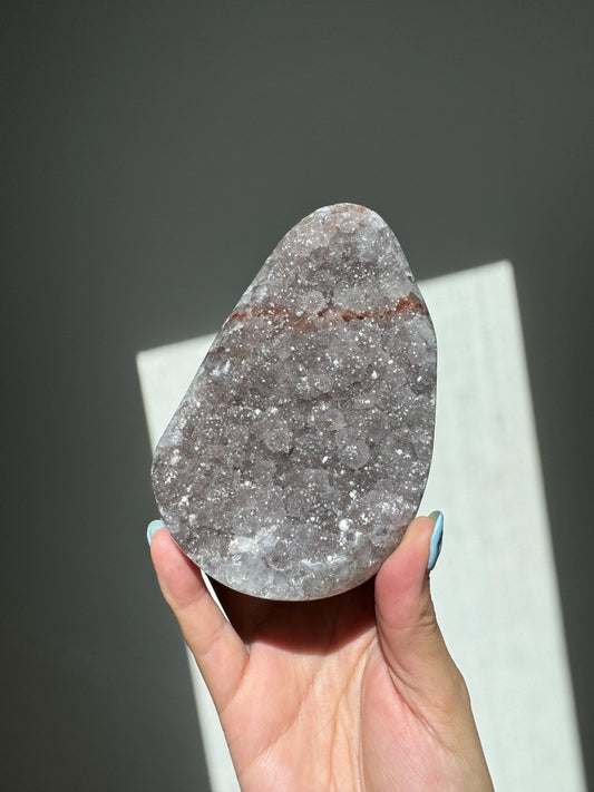 Druzy Lliac/Purple Rainbow Amethyst Crypt