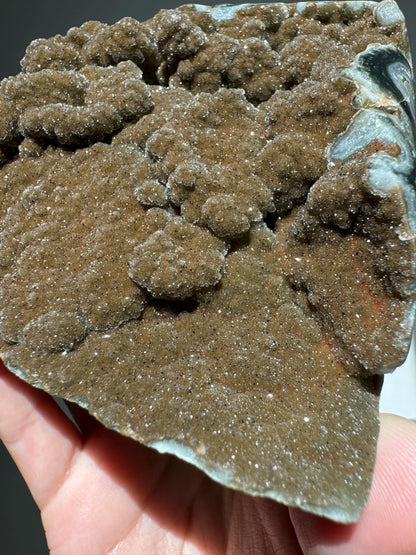 Chocolate Sugar Rainbow Amethyst Cutbase