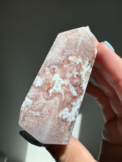 Pink Amethyst Druzy Tower