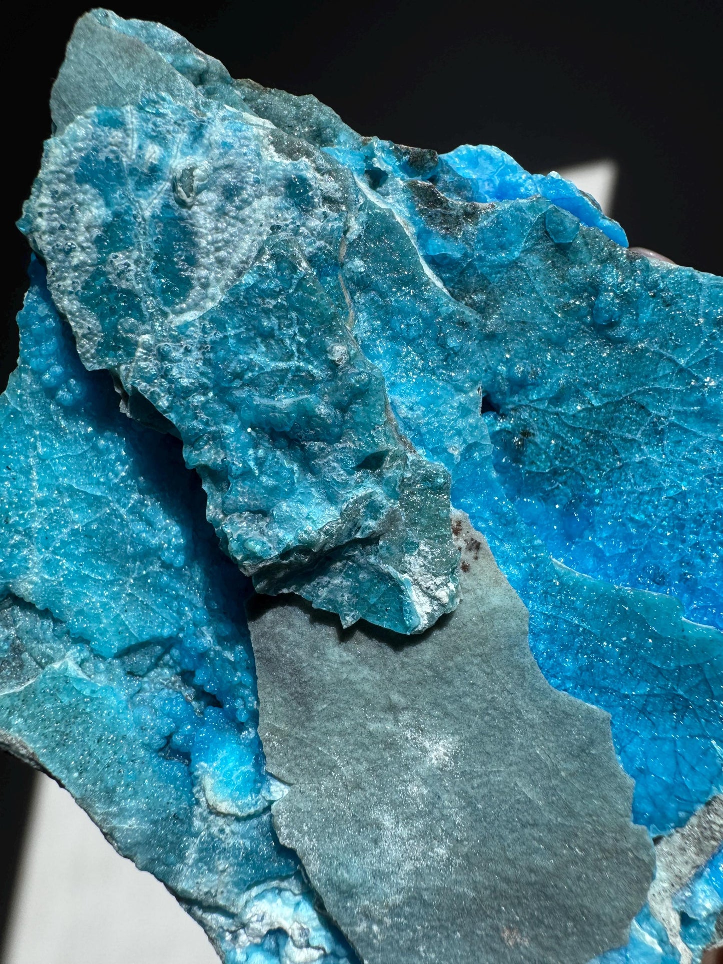 Gibbsite Specimen on Stand