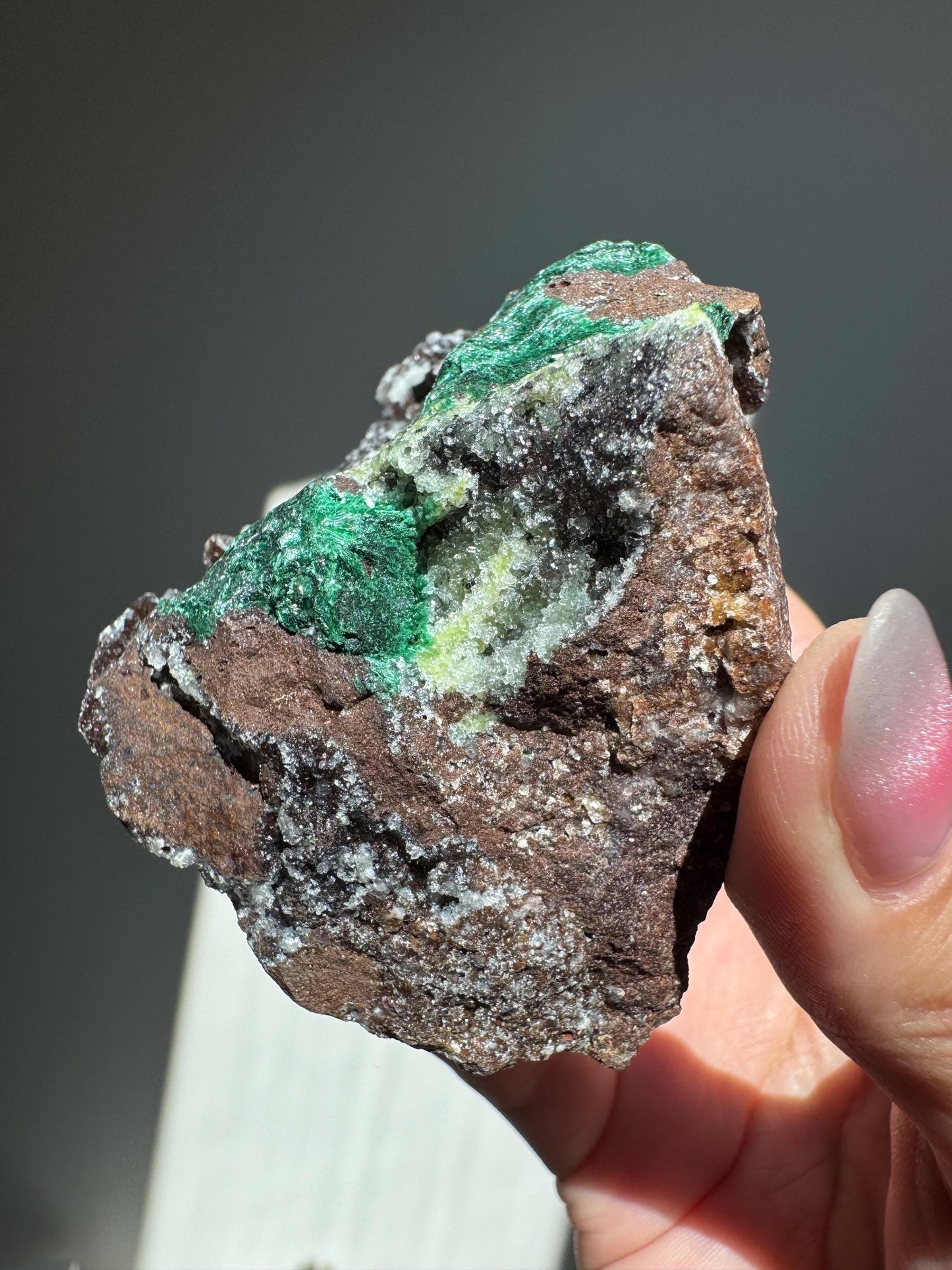 Sugary Malachite Specimen