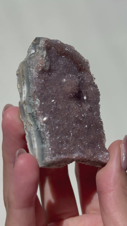 Rainbow Amethyst Cluster