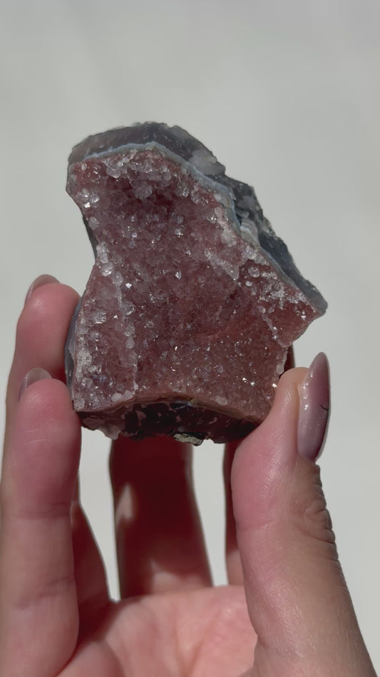 Rainbow Amethyst Cluster