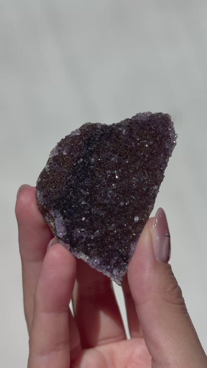 Rainbow Amethyst Cluster